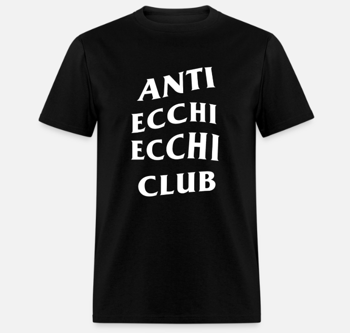Anti Ecchi Club Shirt